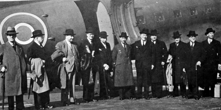 Le retour du Gouvernement belge de Londres, 8 septembre 1944, photo n° 220653, CegeSoma, Collections RTBF.