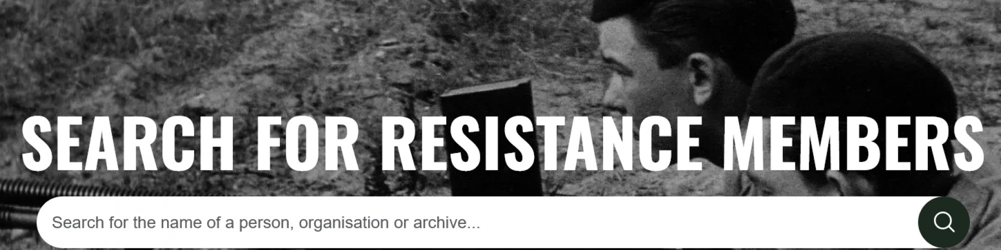 Resistance in Belgium: national database on the Resistance in Belgium.