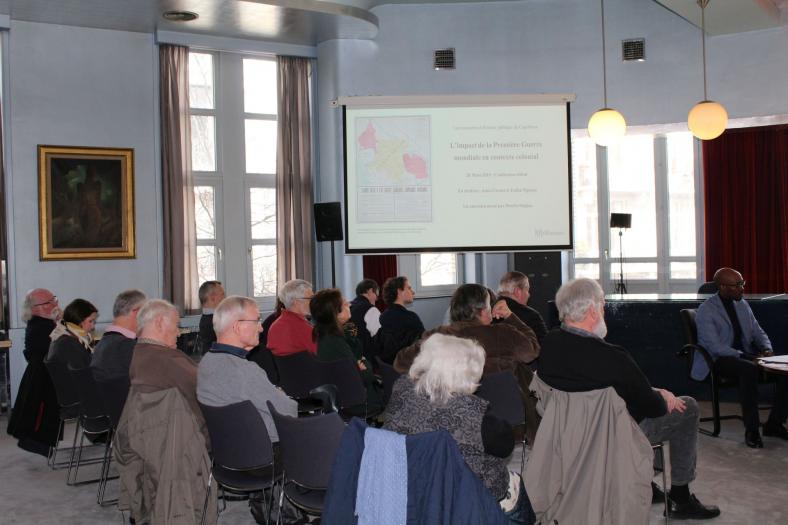 L'impact de la Première Guerre mondiale en contexte colonial. Rencontre d'Histoire publique du CegeSoma (2019 - 2).